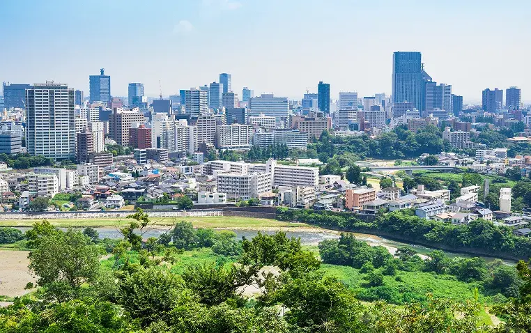 仙台の町並み